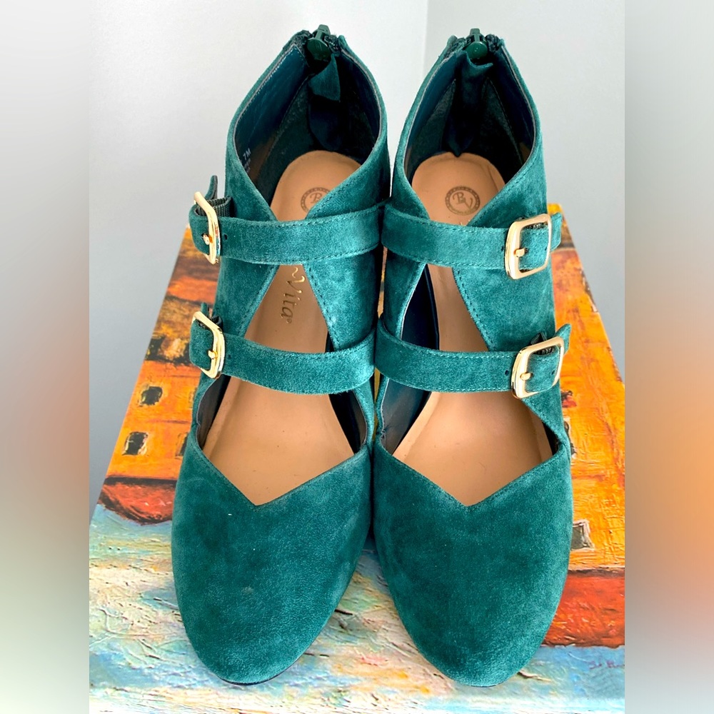Bella Vita kid suede shoes - Picture 6 of 10